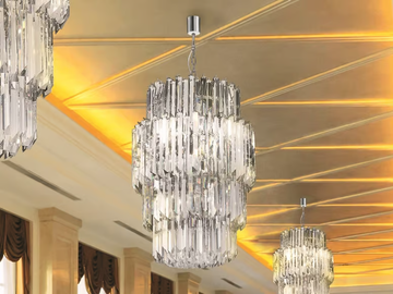 CRISTALLI 5005 - Glass pendant lamp by Patrizia Volpato - view 2